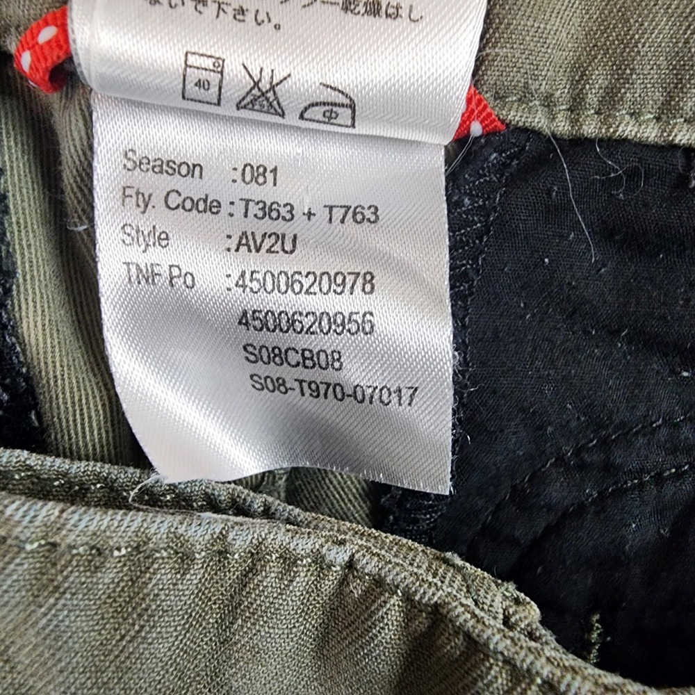 The North Face Pants Womens Size 8 Regular Olive Green Cargo Utility Hiking - Picture 9 of 14